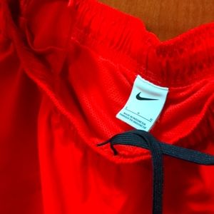 Nike Red Swim Trunks